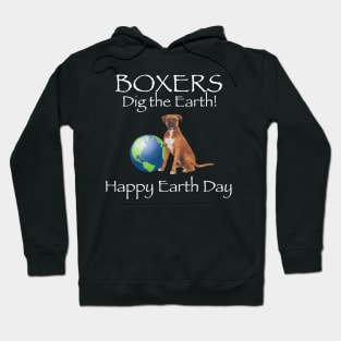 Boxer Happy Earth Day T-Shirt Hoodie